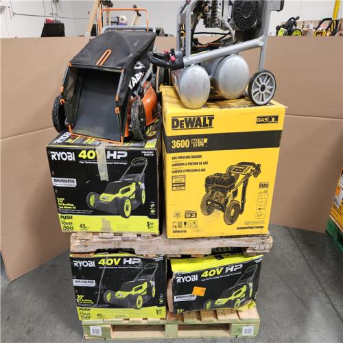 CALIFORNIA AS-IS OUTDOOR POWER EQUIPMENT