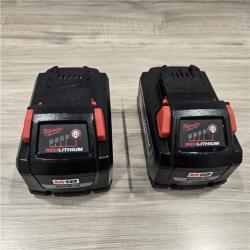 AS-IS Milwaukee 18-Volt Lithium-Ion High Output Starter Kit with Two 6.0 Ah Battery and Charger