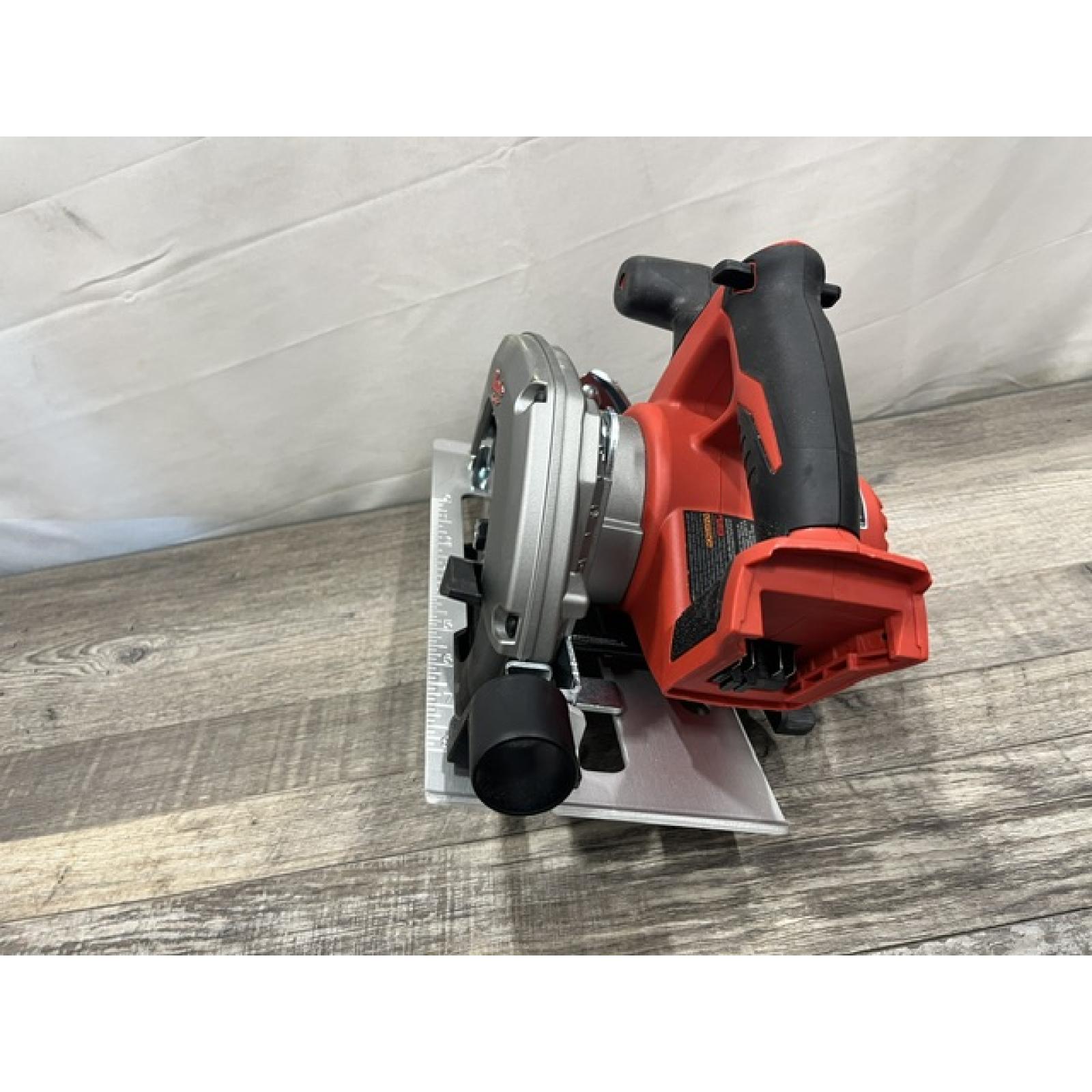 AS-IS Milwaukee 18V Lithium-Ion Cordless 6-1/2 in. Circular Saw (Tool-Only)