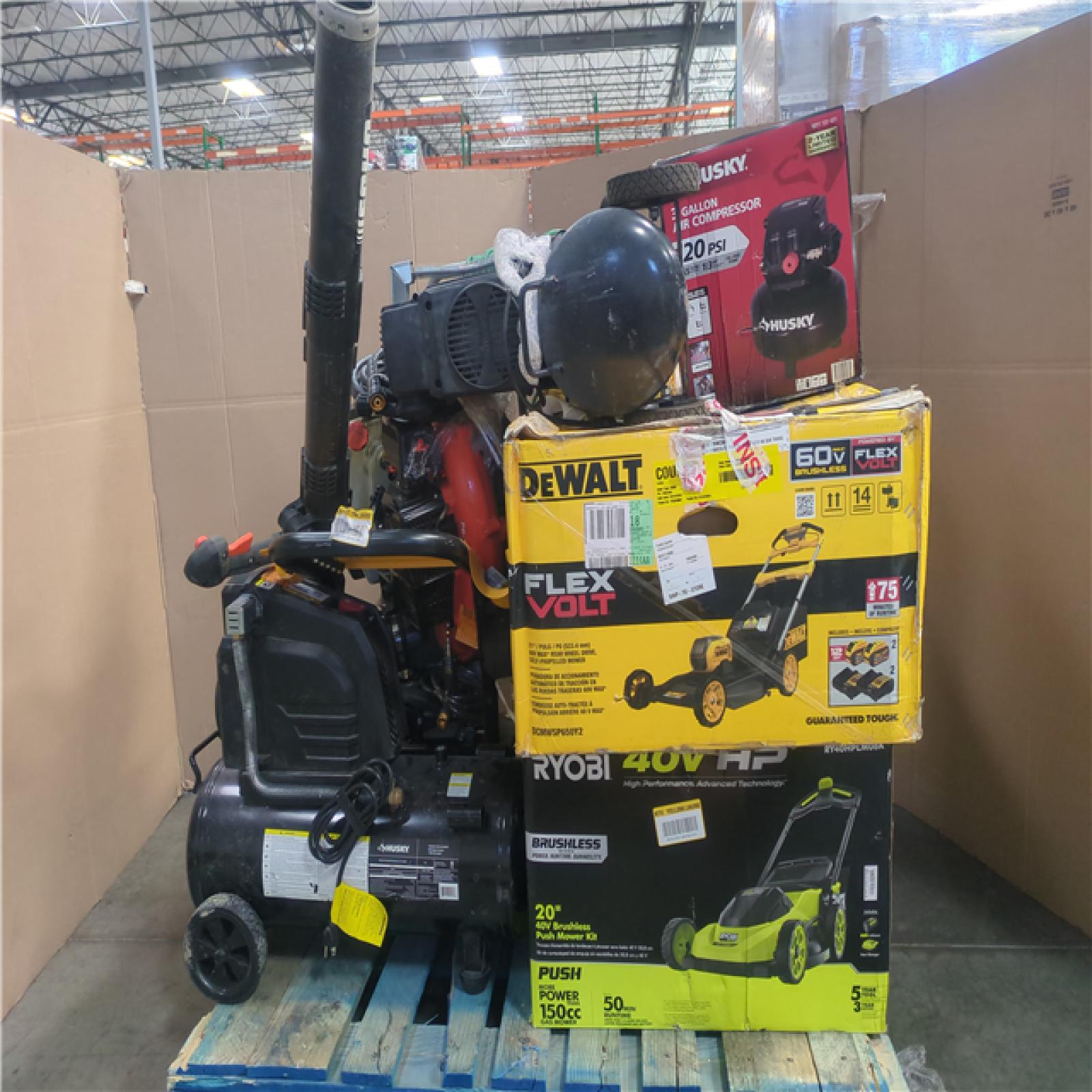 CALIFORNIA AS-IS OUTDOOR POWER EQUIPMENT