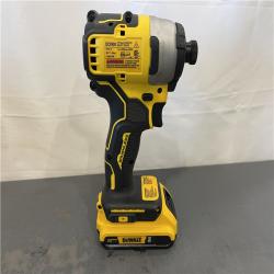 AS-IS - DEWALT ATOMIC 20V MAX* Brushless Cordless Compact 1/4 in. Impact Driver Kit