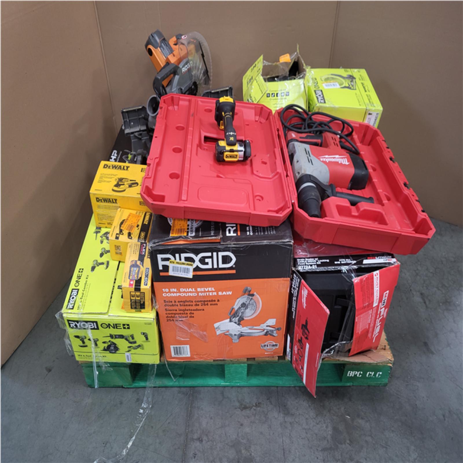 CALIFORNIA AS-IS TOOL PALLET