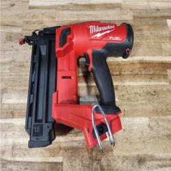 HOUSTON LOCATION - AS - IS Milwaukee FUEL 18-Volt Lithium-Ion Brushless Cordless Gen II 18-Gauge Brad Nailer (Tool-Only)