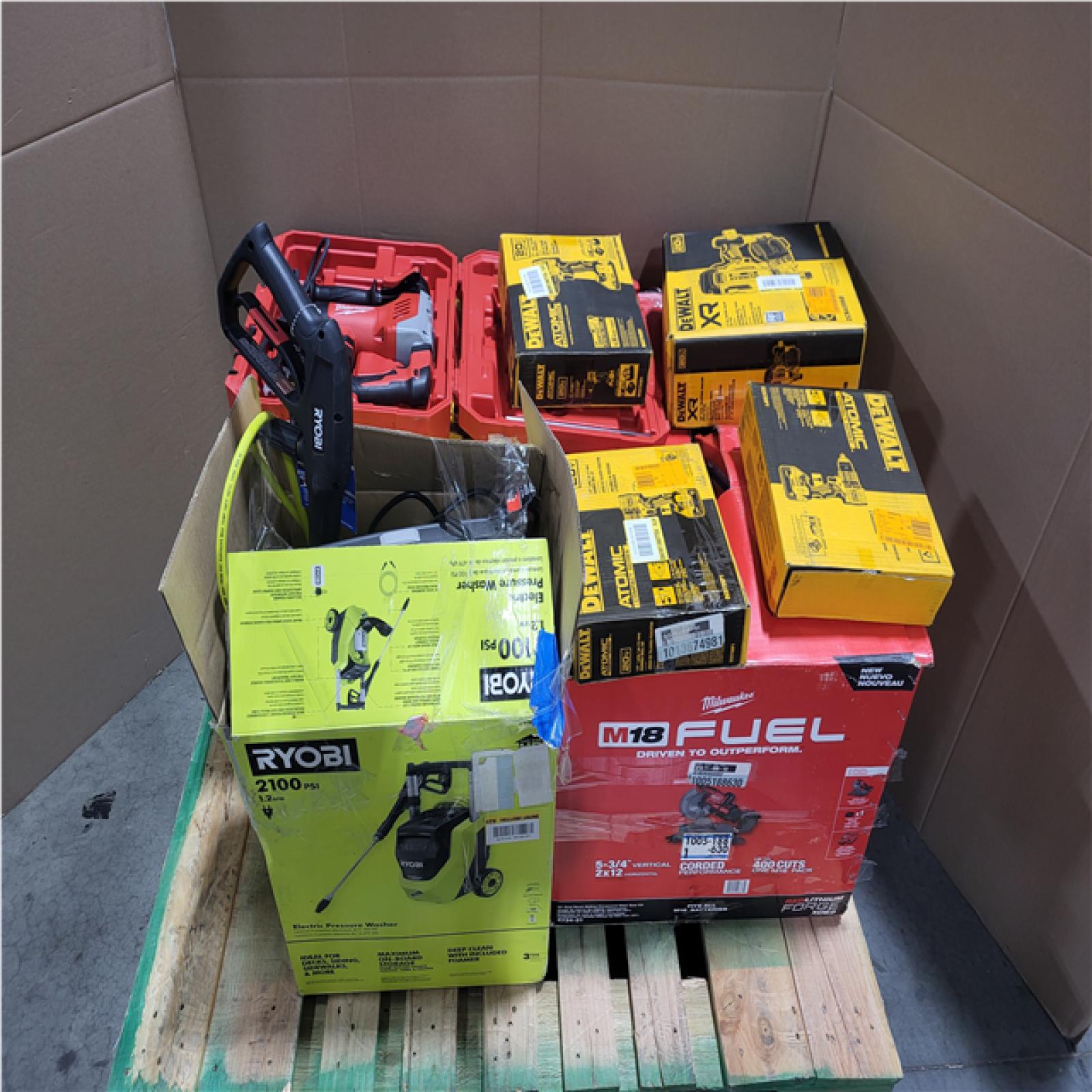 CALIFORNIA AS-IS TOOL PALLET