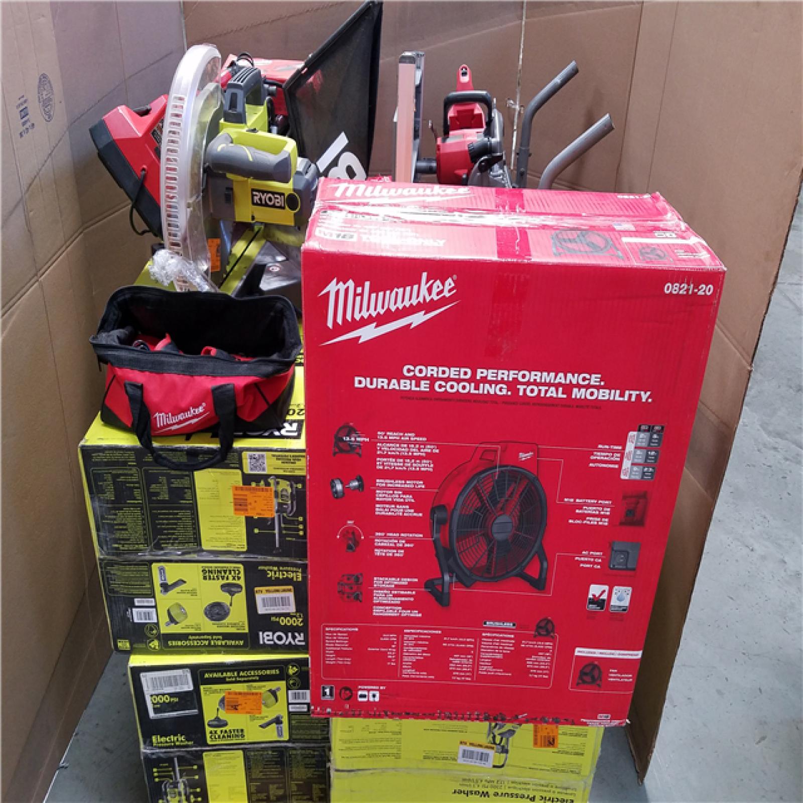 CALIFORNIA AS-IS TOOL PALLET