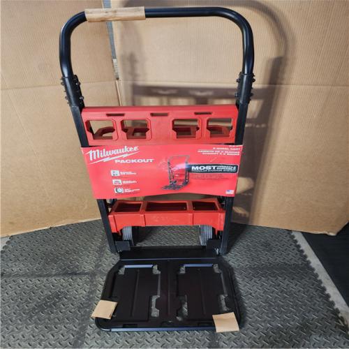 HOUSTON LOCATION - AS-IS Milwaukee PACKOUT 2-Wheel Cart