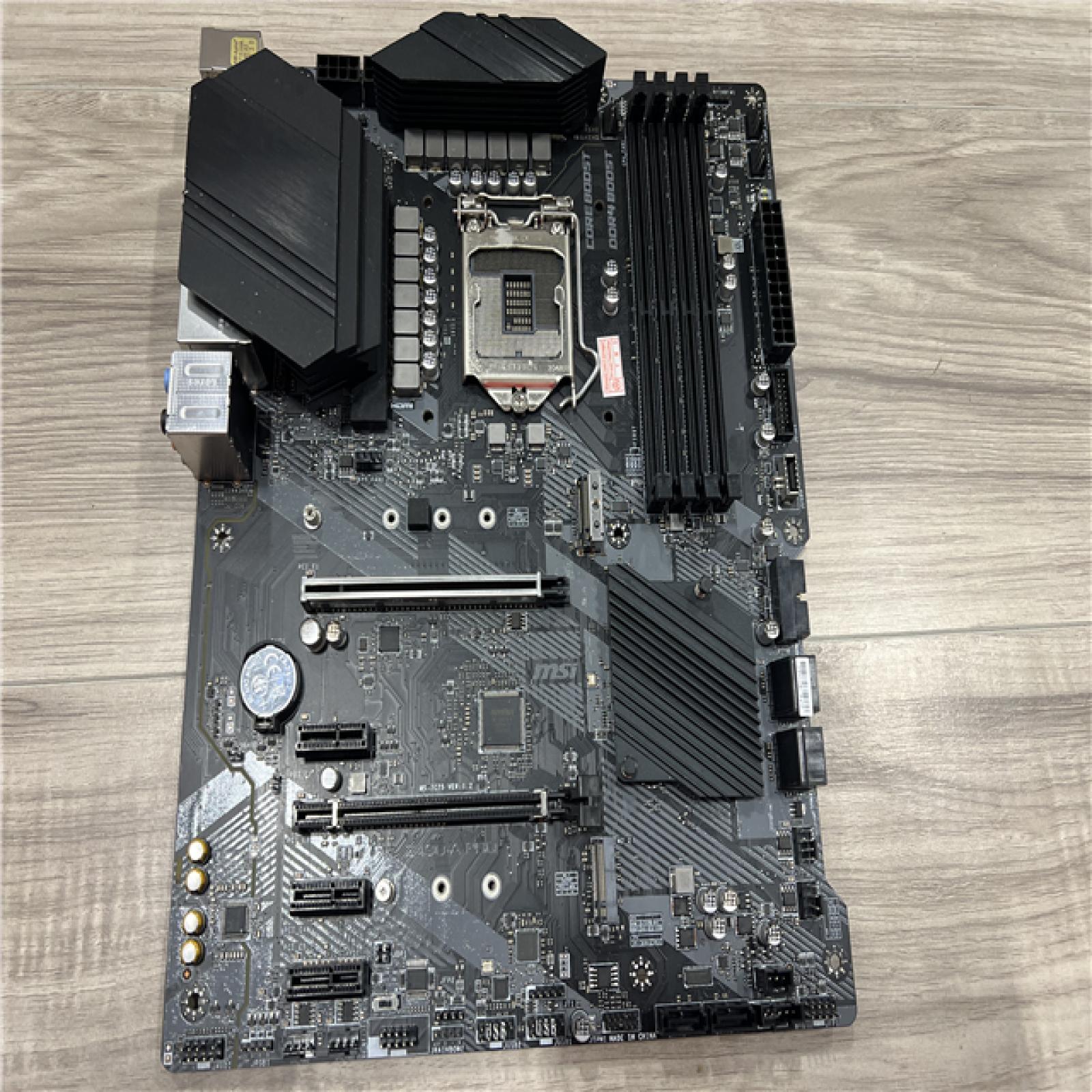 AS-IS MSI Z490-A PRO Motherboard Intel Z490 LGA 1200 DDR4