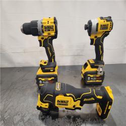 AS-IS- DEWALT 20V MAX Lithium-Ion Cordless 3-Tool Combo Kit