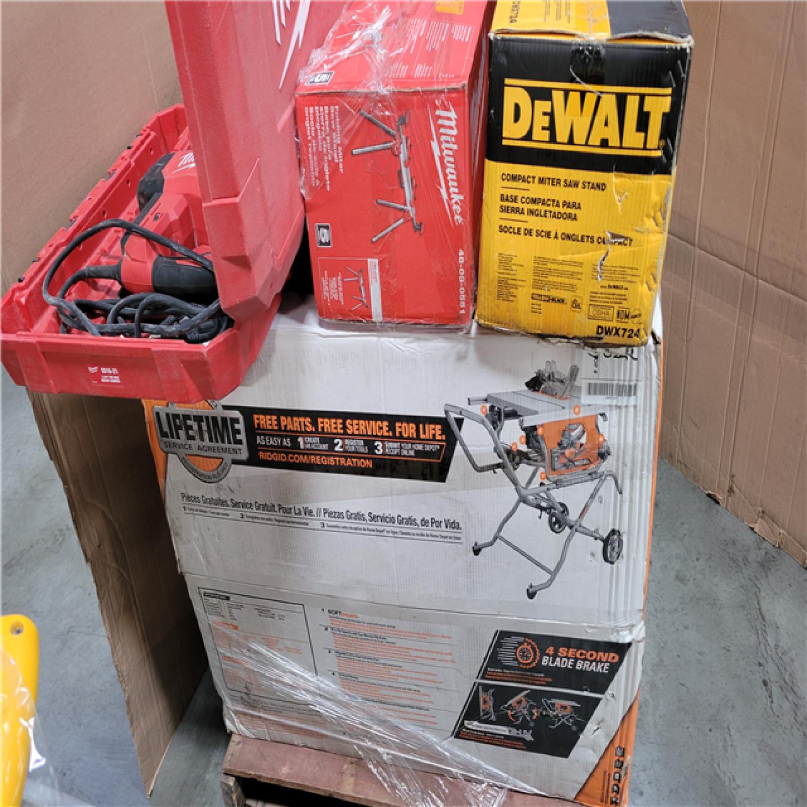 CALIFORNIA AS-IS TOOL PALLET