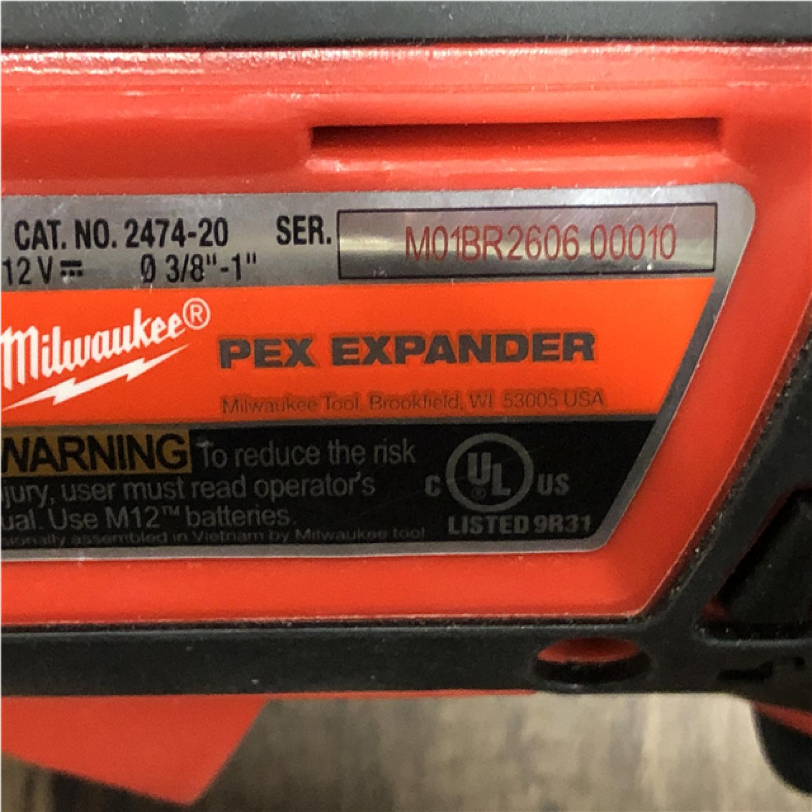 AS-IS Milwaukee Cordless PEX Expansion Tool Kit