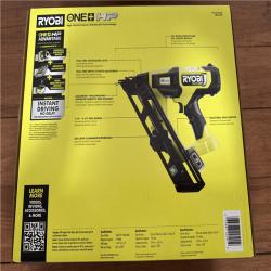 California NEW Sealed Box Ryobi 18V Brushless 15GA  Angled Finish Nailer