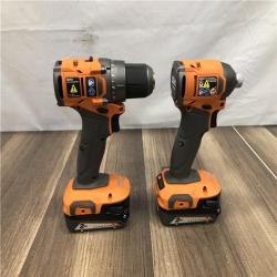 AS-IS RIDGID 18V SubCompact Brushless 2-Tool Combo Kit