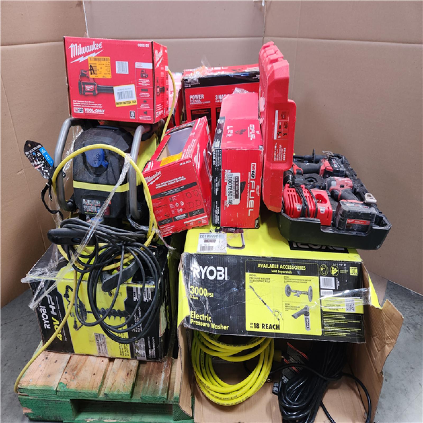 CALIFORNIA AS-IS TOOL PALLET