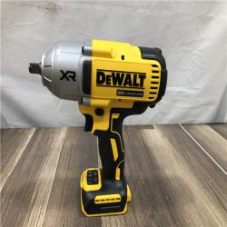 AS-IS DEWALT 20V MAX Lithium-Ion Cordless 1/2 in. Impact Wrench Kit