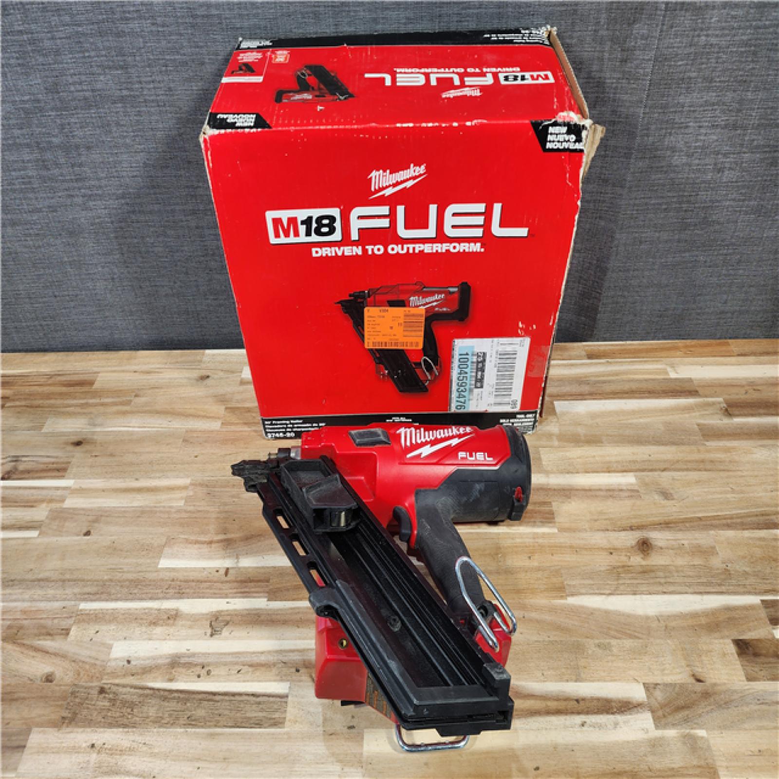 HOUSTON LOCATION - AS-IS Milwaukee FUEL 3-1/2 in. 18-Volt 30-Degree Lithium-Ion Brushless Cordless Framing Nailer (Tool-Only)