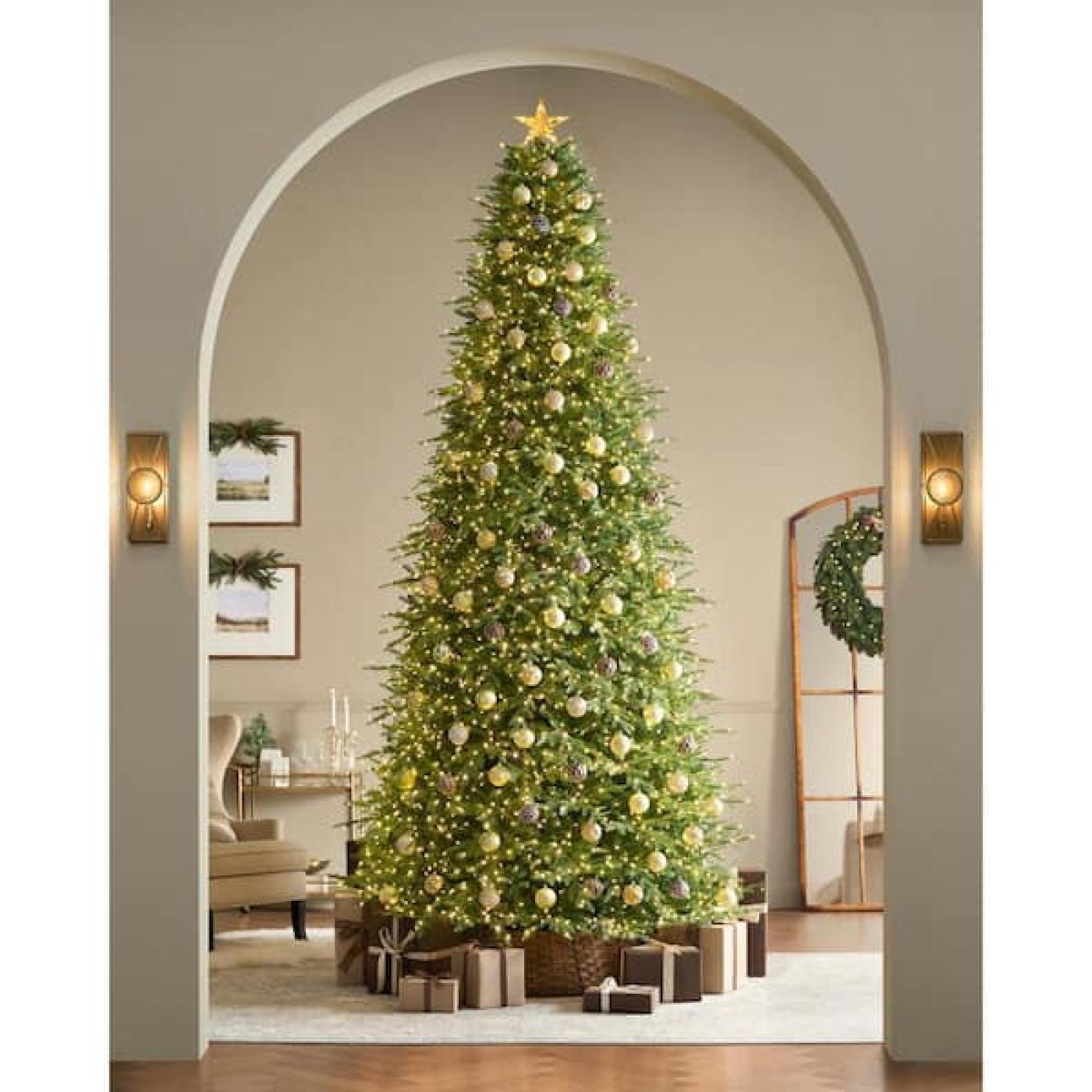 Phoenix NEW Home Decorators Collection 12 ft. Grand Duchess Twinkling Balsam Fir LED Pre-Lit Artificial Christmas Tree
