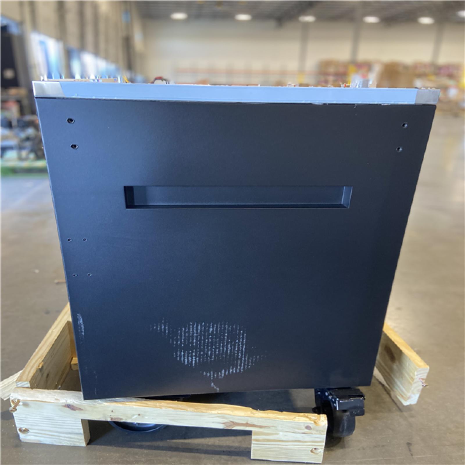 DALLAS LOCATION - Husky Tool Storage 84 in. W x 24 in. D Heavy Duty Mobile Workbench Tool Chest with Stainless Steel Work Top in Matte Black