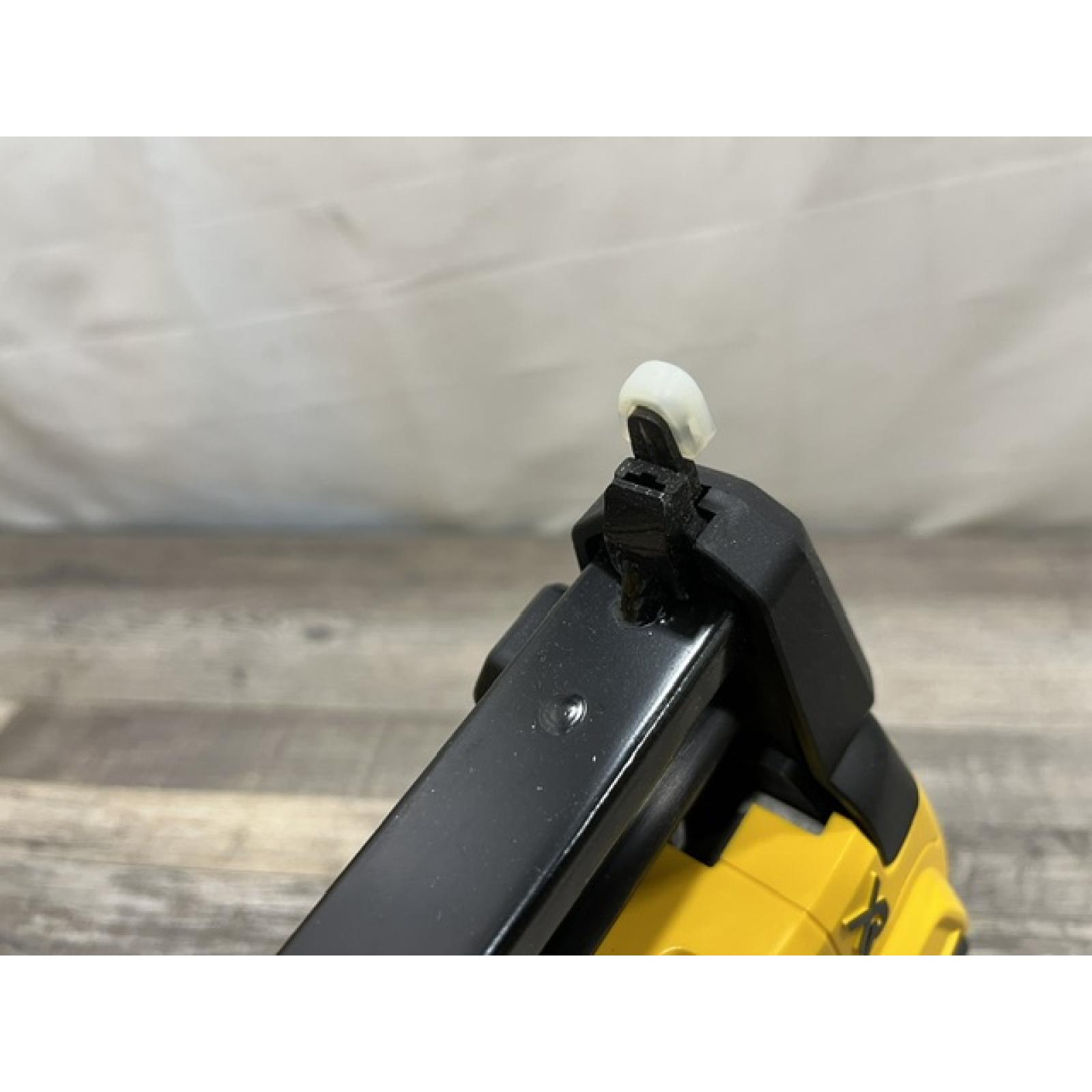 AS-IS DEWALT Cordless 18-Gauge Narrow Crown Stapler (Tool Only)