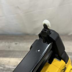 AS-IS DEWALT Cordless 18-Gauge Narrow Crown Stapler (Tool Only)