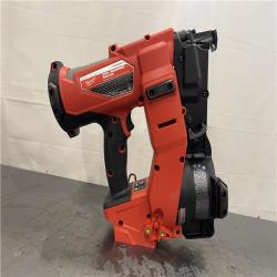 AS-IS- Milwaukee M18 FUEL 18-Volt Lithium-Ion Brushless Cordless Coil Roofing Nailer (Tool Only)