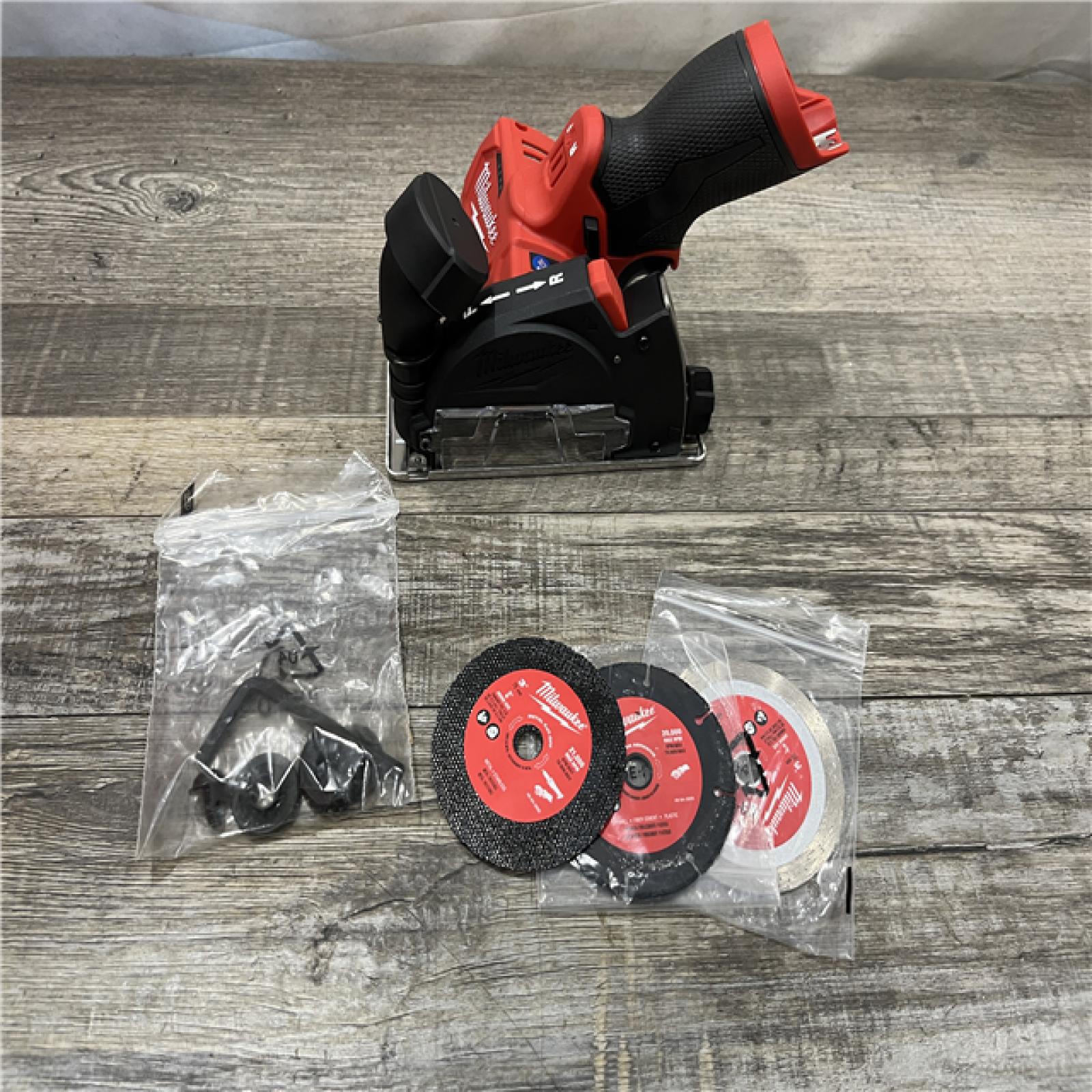 AS-IS Milwaukee FUEL 12V Lithium-Ion Brushless Cordless 3 in. Cut Off Saw (Tool-Only)