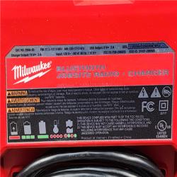 HOUSTON LOCATION - AS-IS MILWAUKEE BLUETOOTH JOBSITE RADIO + CHARGER