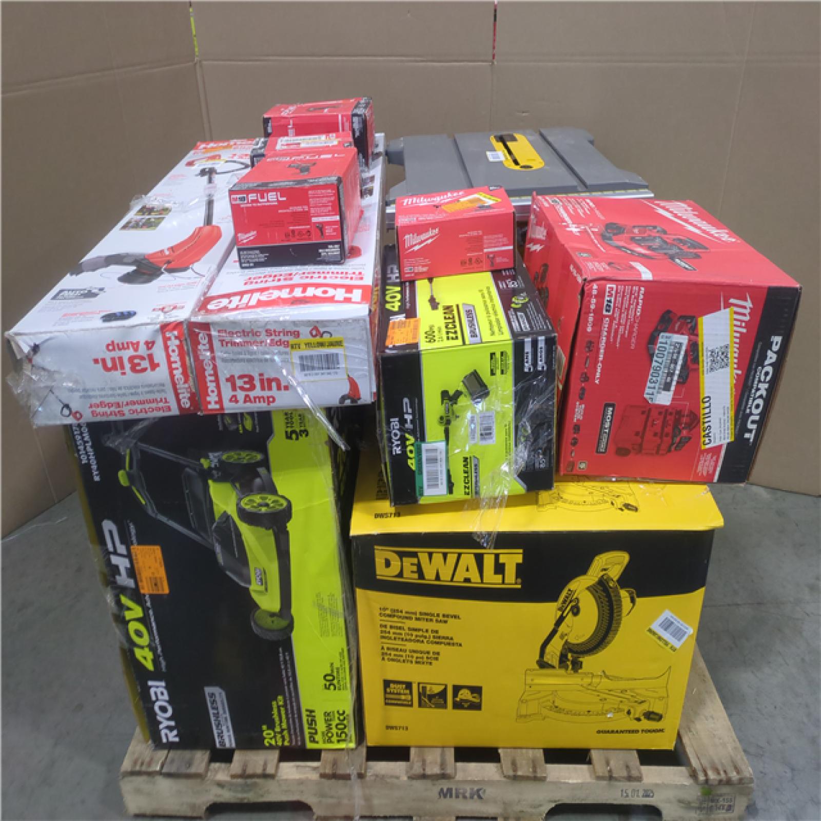 CALIFORNIA AS-IS TOOL PALLET
