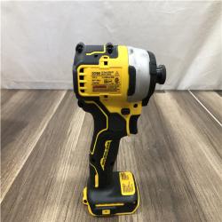 AS-IS DEWALT Atomic 20V Max Lithium-Ion Brushless Cordless Compact 1/4 in. Impact Driver Kit