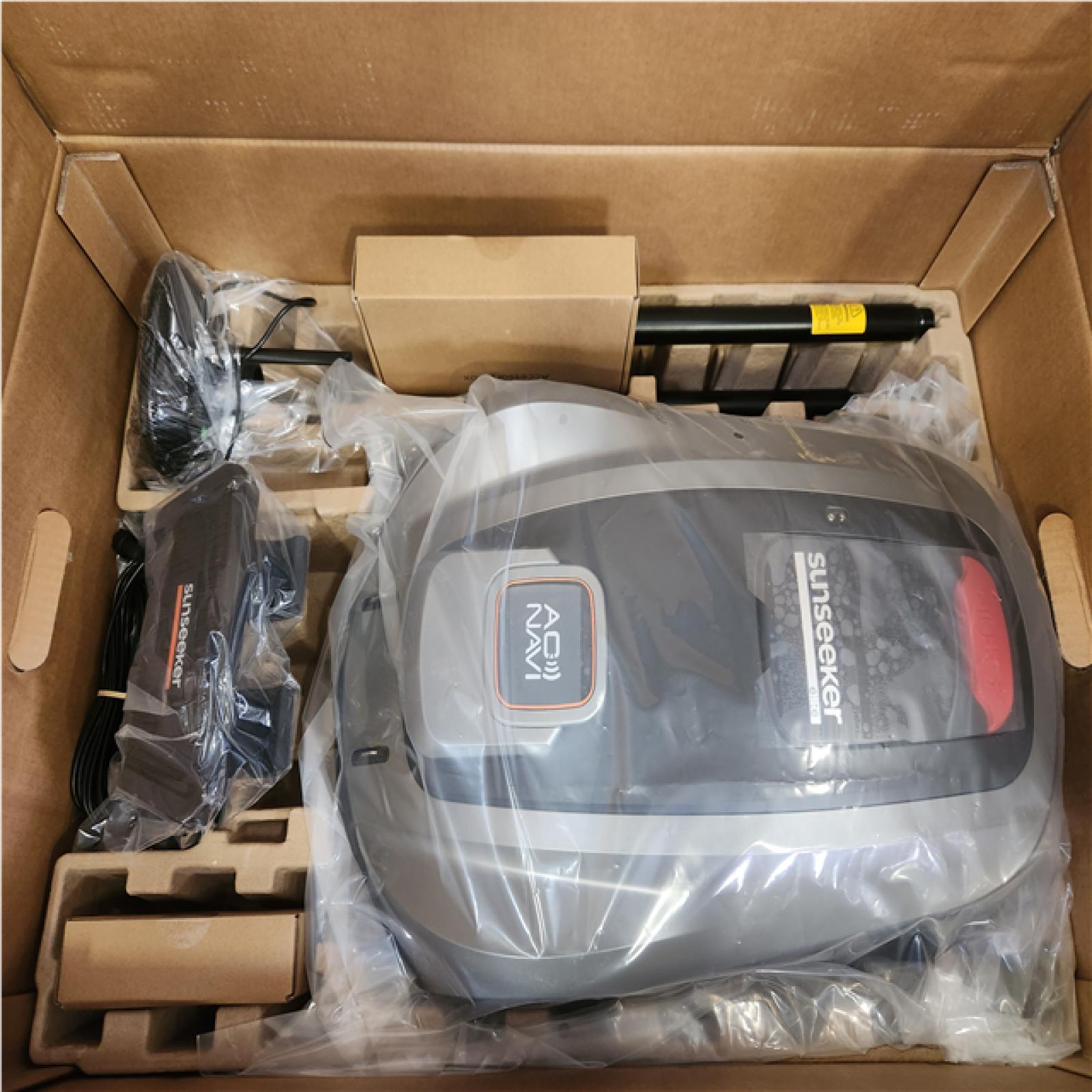 Phoenix NEW SUNSEEKER X5 AWD Wireless 8 in. Robot Lawn Mower for 0.5 Acre, No Boundary Wire, RTK Plus Vision, AI Obstacle Avoidance