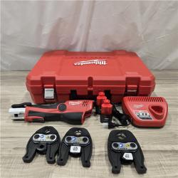 AS-IS MILWAUKEE 12-Volt Lithium-Ion Force Logic Cordless Press Tool Kit