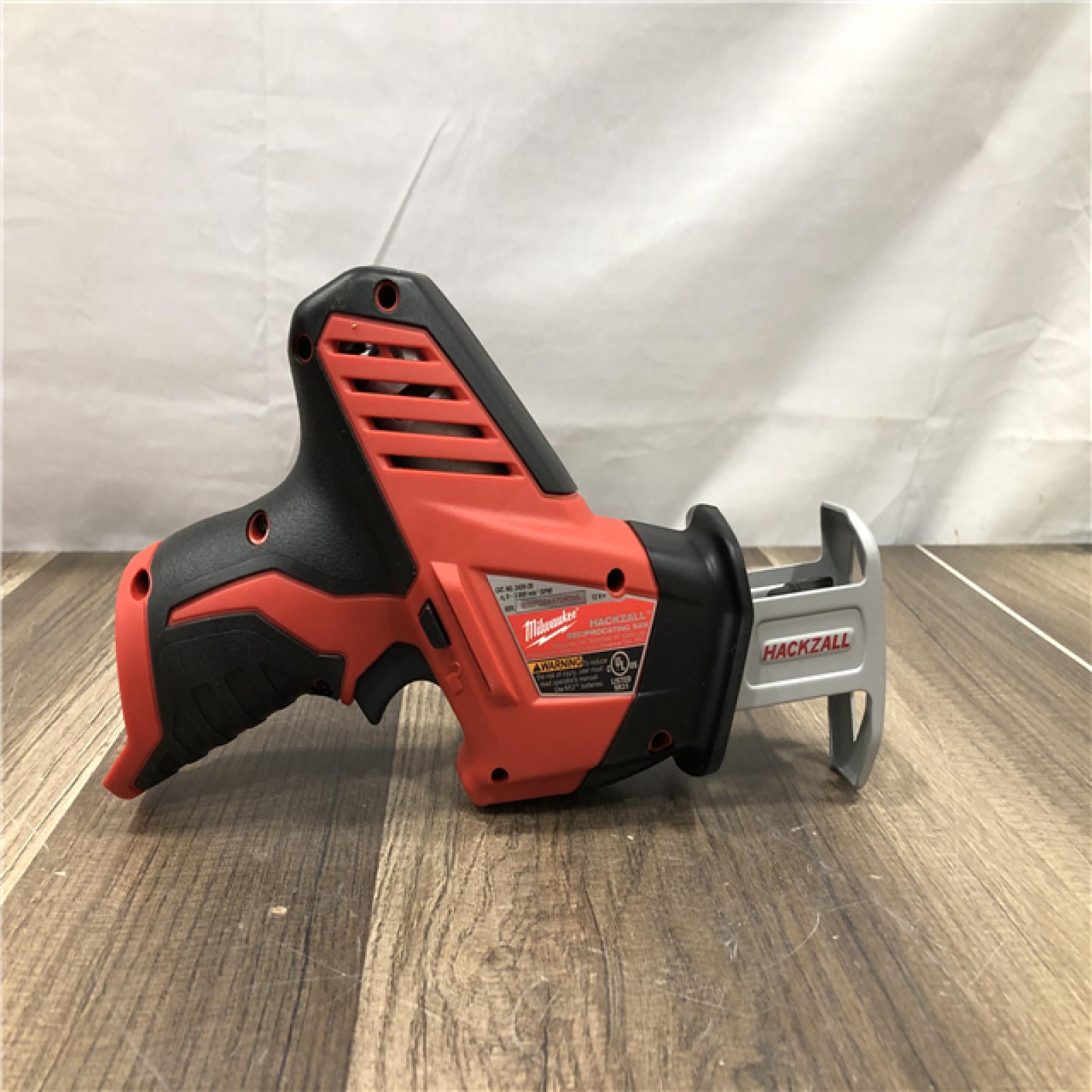 AS-IS Milwaukee M12 12V Lithium-Ion HACKZALL Cordless Reciprocating Saw Kit
