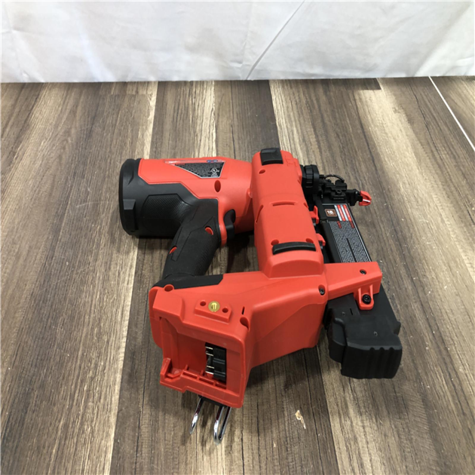 AS-IS Milwaukee FUEL 18-Volt Lithium-Ion Brushless Cordless Gen II 18-Gauge Brad Nailer (Tool-Only)