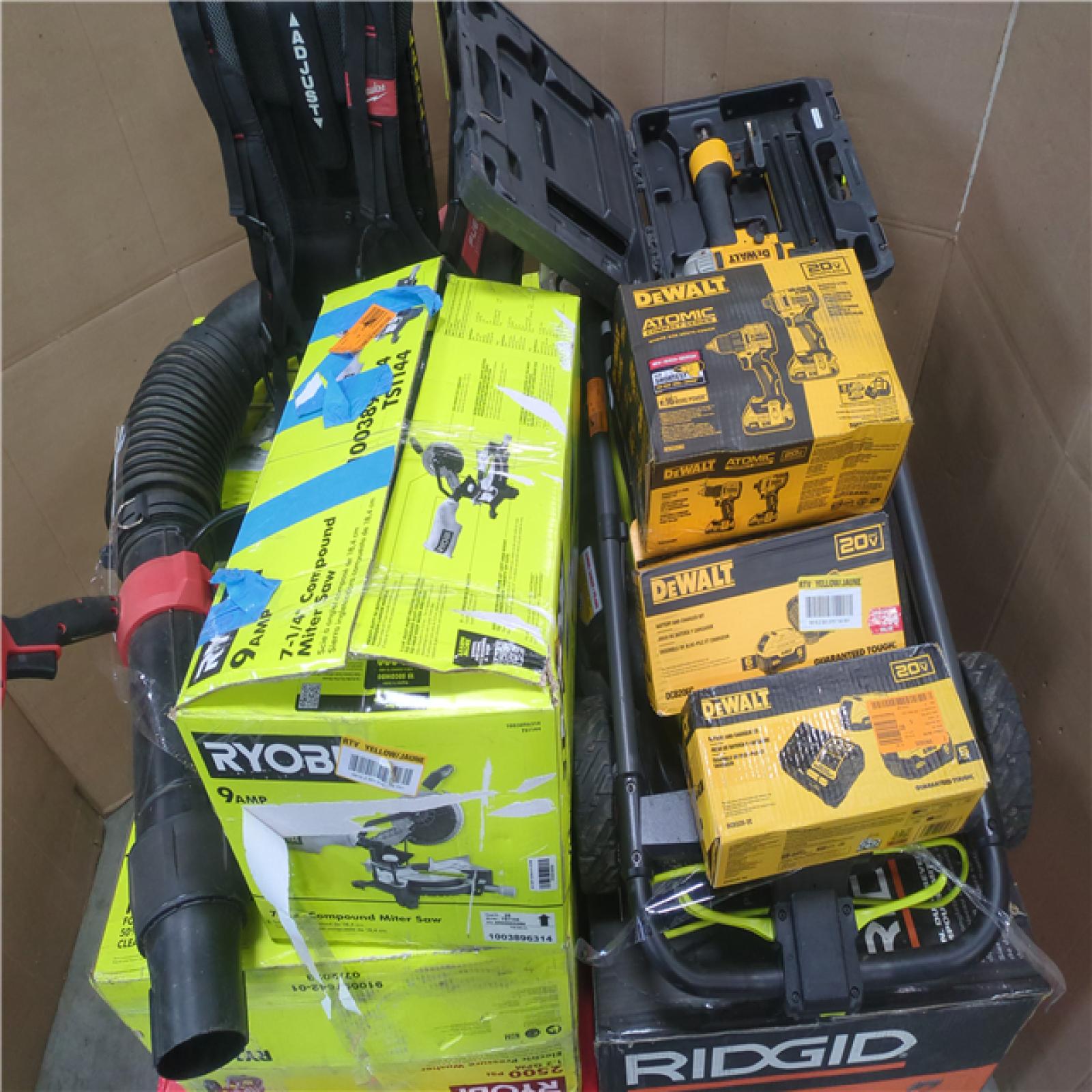 CALIFORNIA AS-IS TOOL PALLET