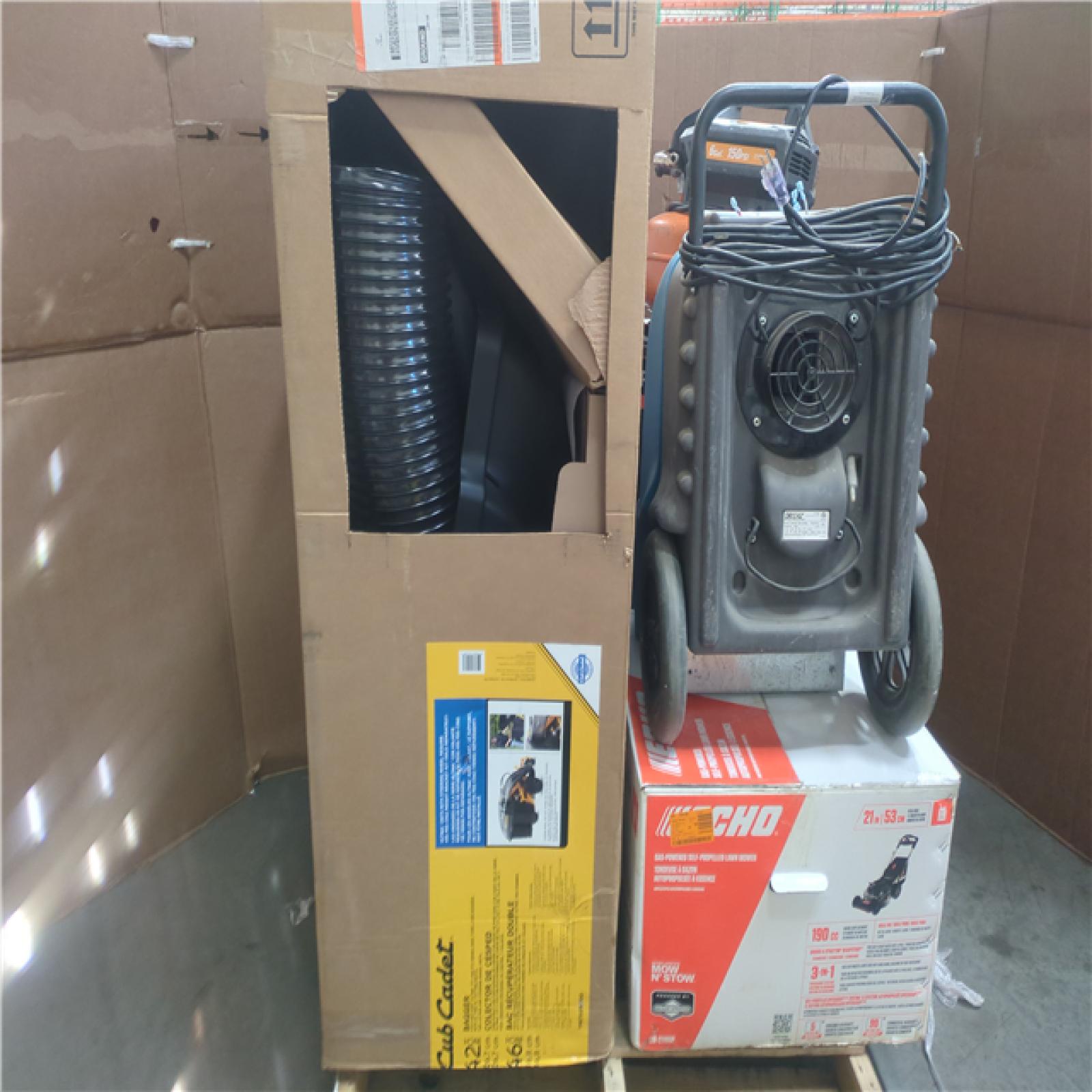 CALIFORNIA AS-IS OUTDOOR POWER EQUIPMENT