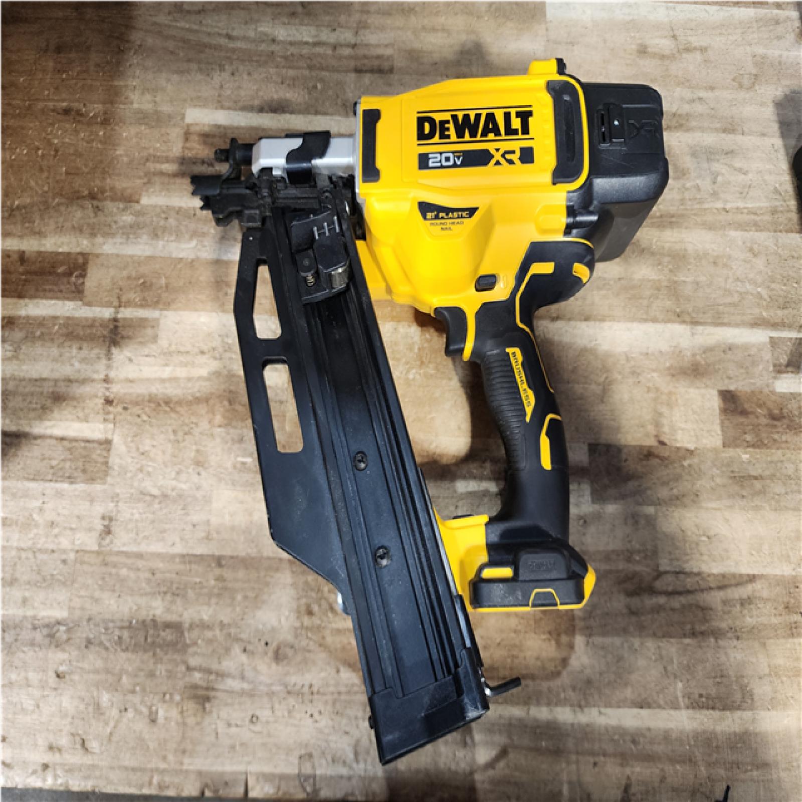 Houston Location AS-IS DEWALT 20-Volt 21° Cordless Framing Nailer (Tool-Only)
