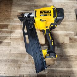 Houston Location AS-IS DEWALT 20-Volt 21° Cordless Framing Nailer (Tool-Only)