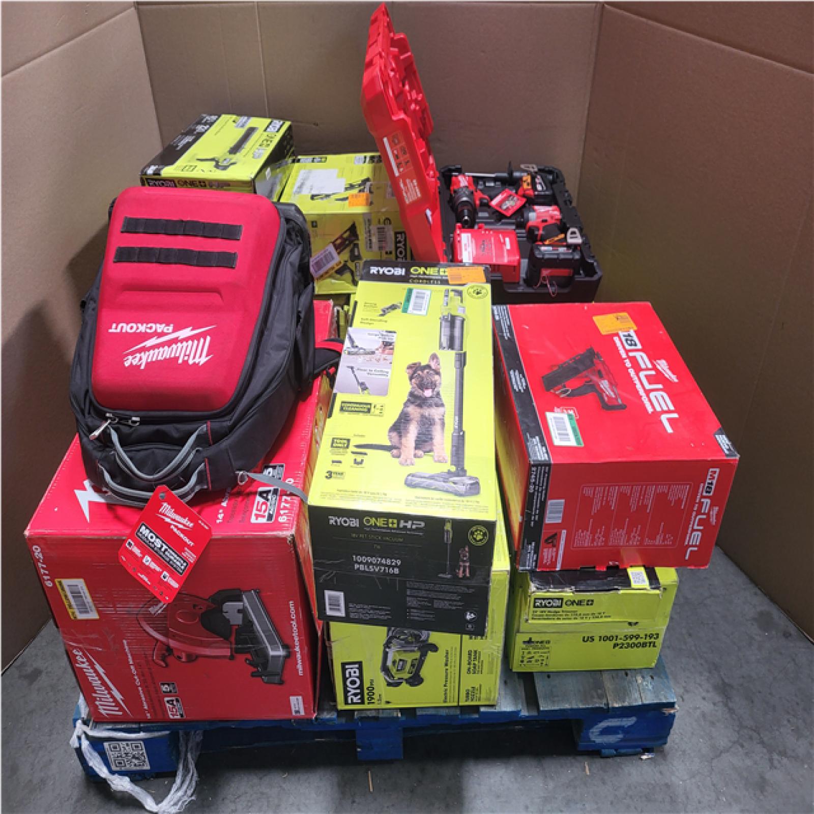 CALIFORNIA AS-IS TOOL PALLET