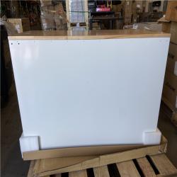 DALLAS LOCATION -  Husky Tool Storage 46 in. W x 18 in. D 9-Drawer Gloss White Mobile Workbench Cabinet