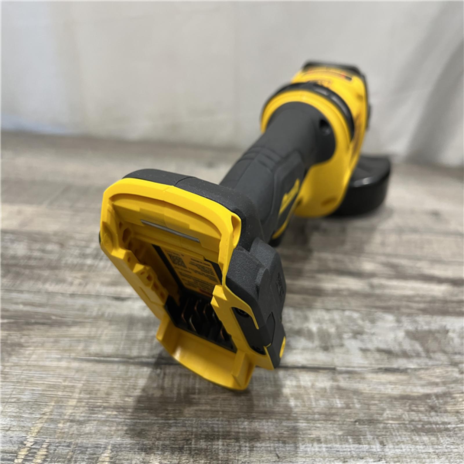 AS-IS DEWALT FLEXVOLT 60V MAX Cordless Brushless 4.5 in. to 6 in. Small Angle Grinder with Kickback Brake (Tool Only)
