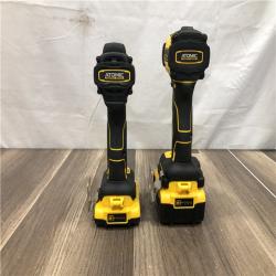 AS-IS DEWALT ATOMIC 20V MAX Lithium-Ion Cordless 2-Tool Combo Kit