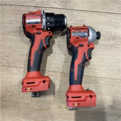 AS-IS Milwaukee 18-Volt Lithium-Ion Brushless Cordless Compact Hammer Drill/Impact Combo Kit