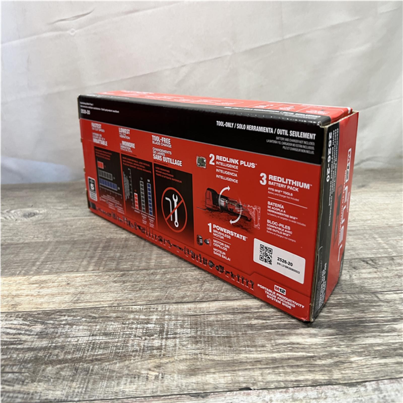 NEW - Milwaukee FUEL 12V Lithium-Ion Cordless Oscillating Multi-Tool (Tool-Only)