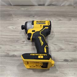 AS-IS DeWALT ATOMIC 20V MAX Cordless Compact Impact Driver Kit