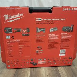 NEW! Milwaukee Electric Tool - 2674-22P - M18 Short Throw Press Tool Kit W/ Viega PureFlow Jaws