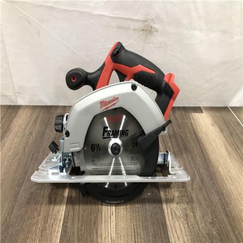 AS-IS Milwaukee M18 18V Lithium-Ion Cordless 6-1/2 in. Circular Saw (Tool-Only)