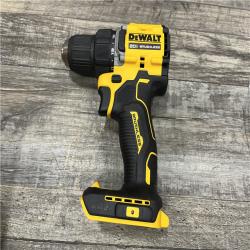 AS-IS DEWALT Atomic 20V Lithium-Ion Cordless Compact 1/2 in. Drill/Driver Kit