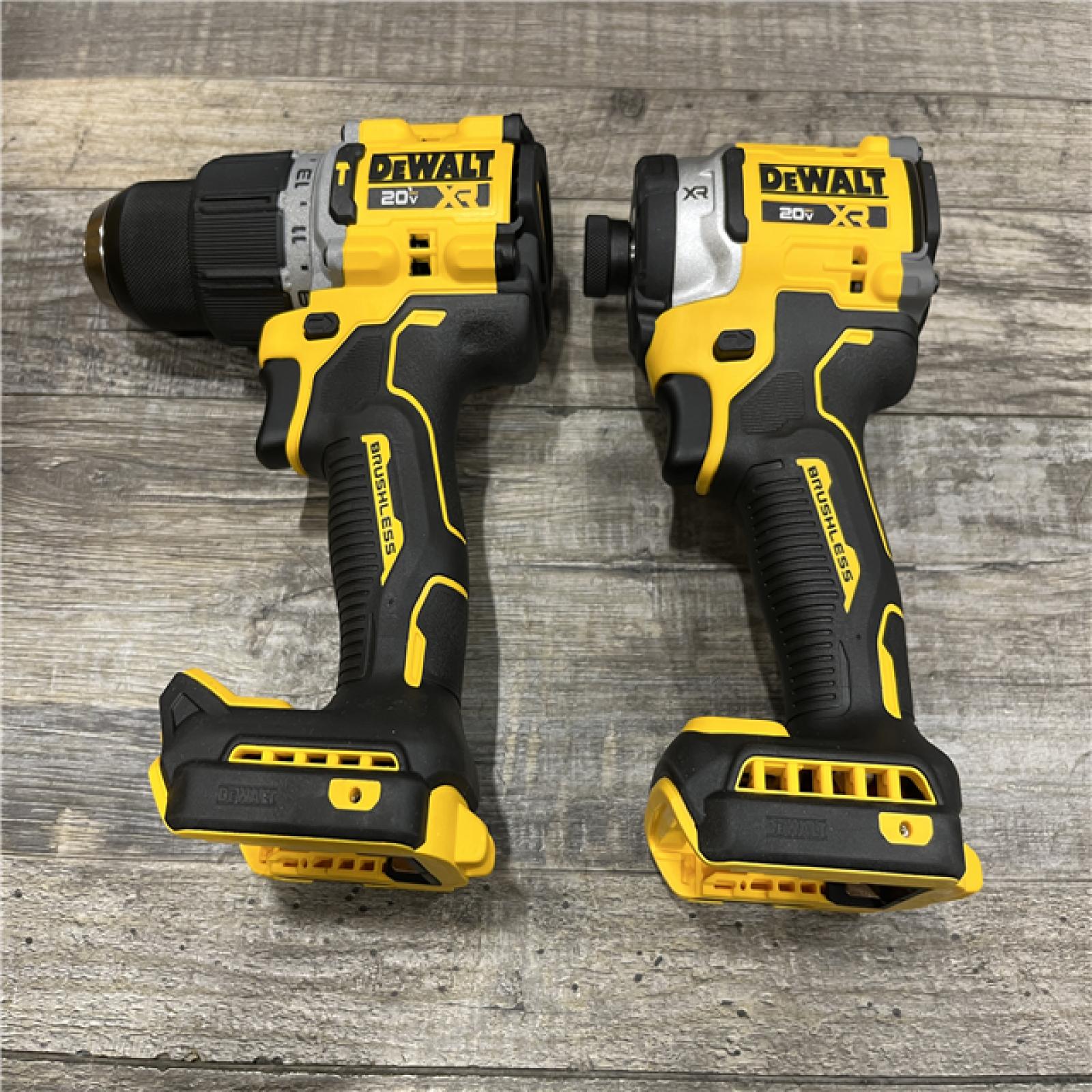 AS-IS DEWALT 20V XR Lithium-Ion Cordless 2-Tool Combo Kit