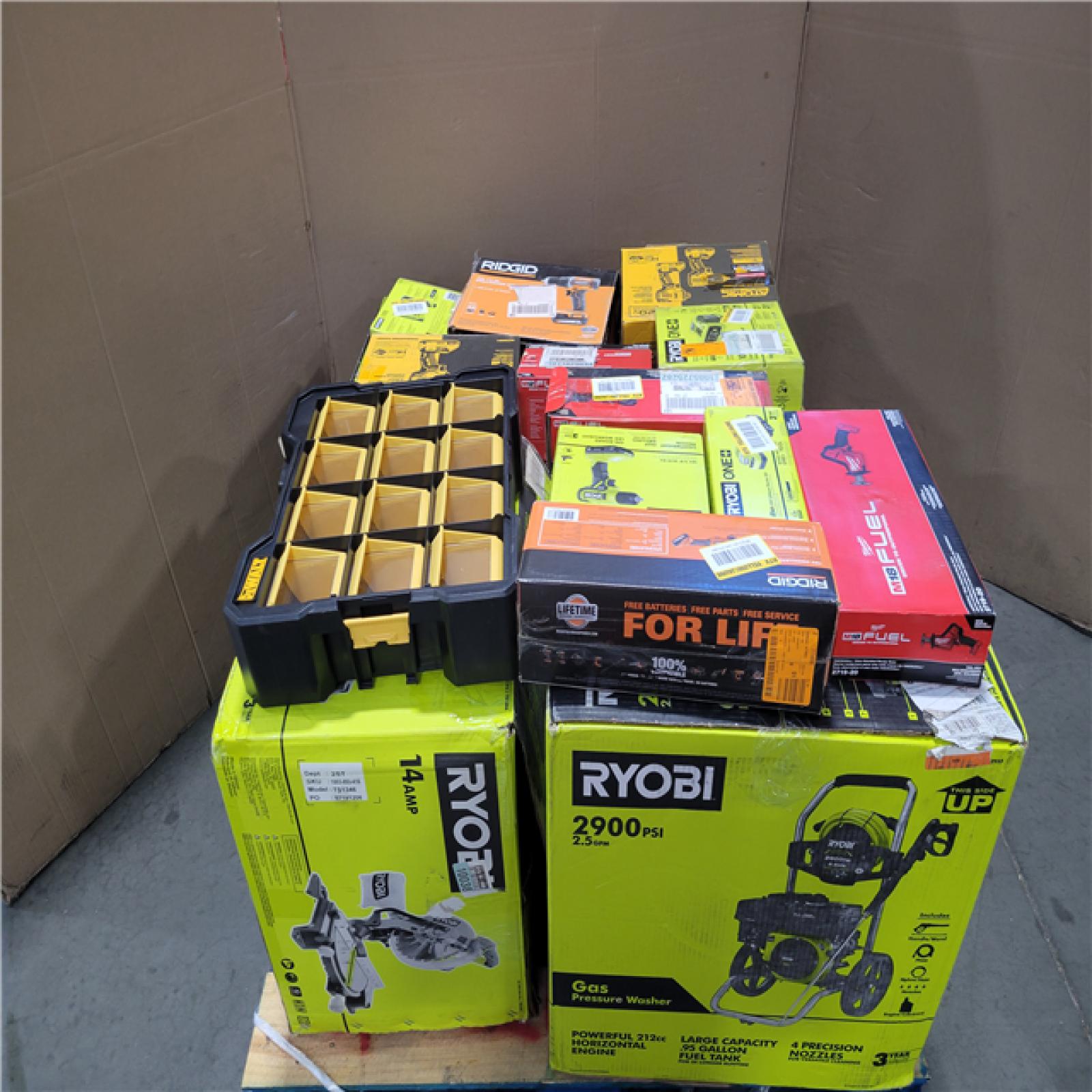 CALIFORNIA AS-IS TOOL PALLET