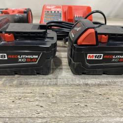 AS-IS Milwaukee FUEL 18V Lithium-Ion Brushless Cordless 1/2 in. Hammer Drill Driver Kit