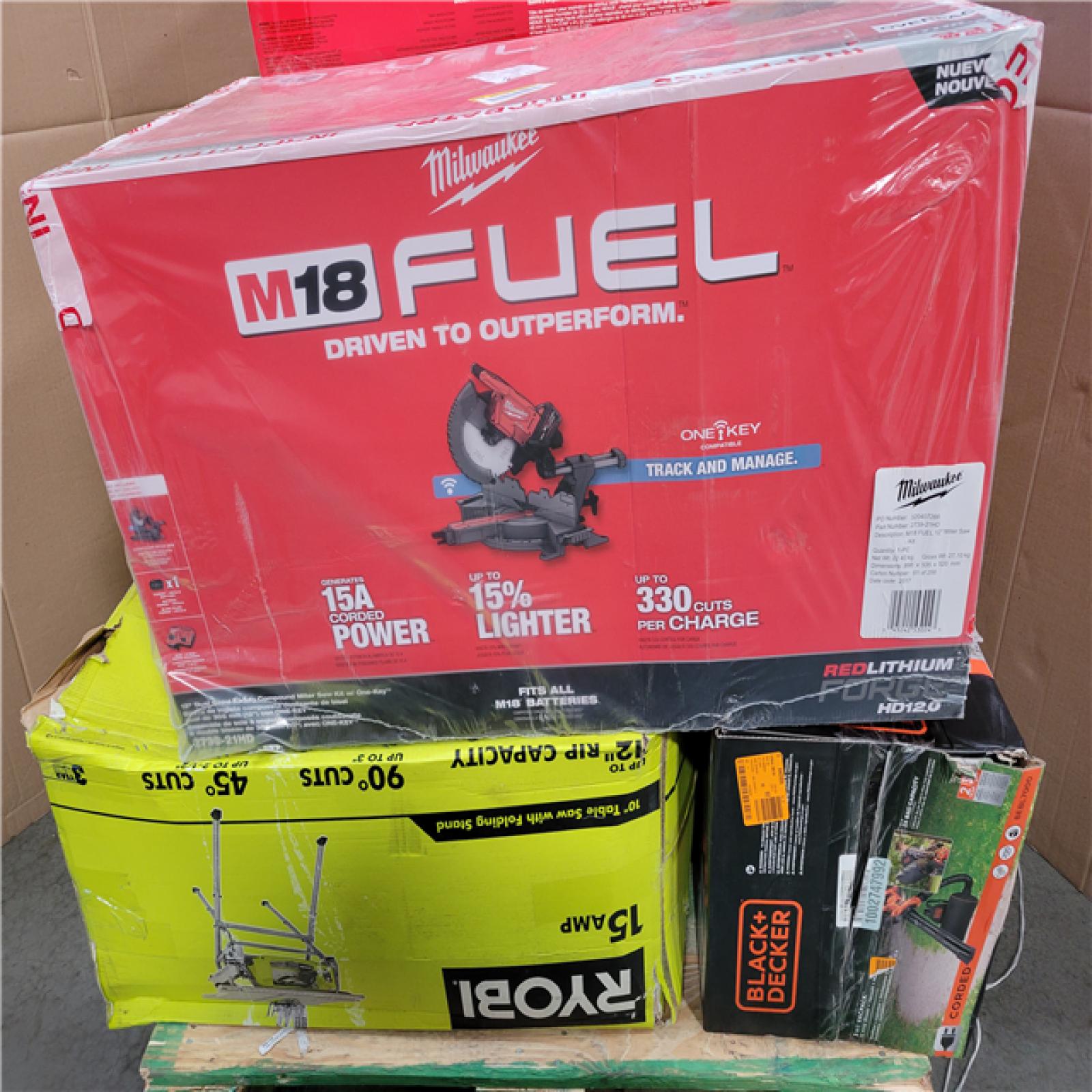 CALIFORNIA AS-IS TOOL PALLET